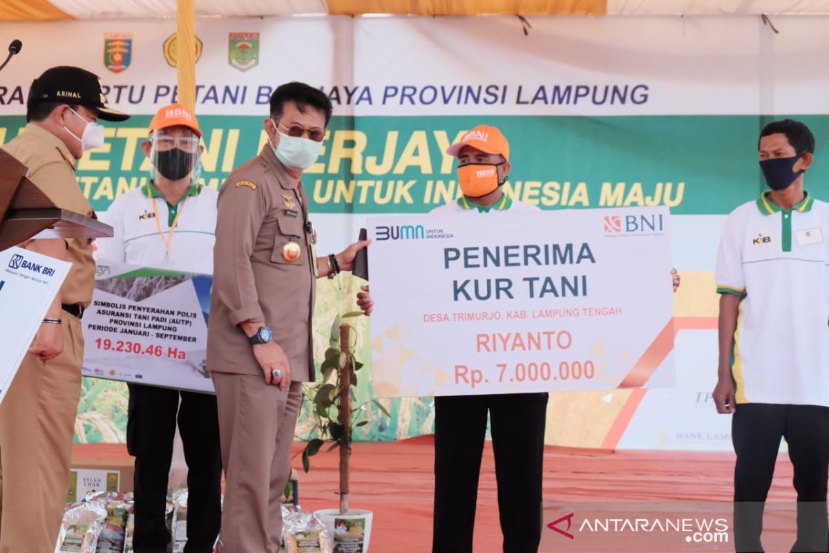 BNI meluncurkan kartu petani dorong percepatan pemulihan ekonomi