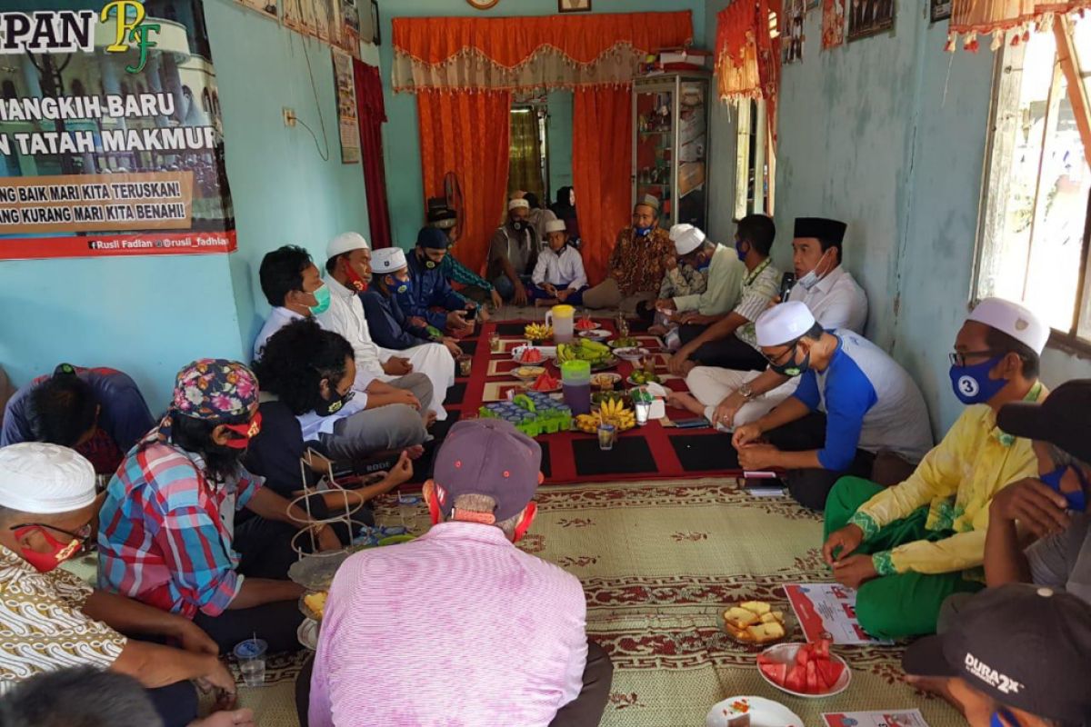 Cabup Banjar H Rusli bersedia bangunkan kantor Polsek Tatah Makmur