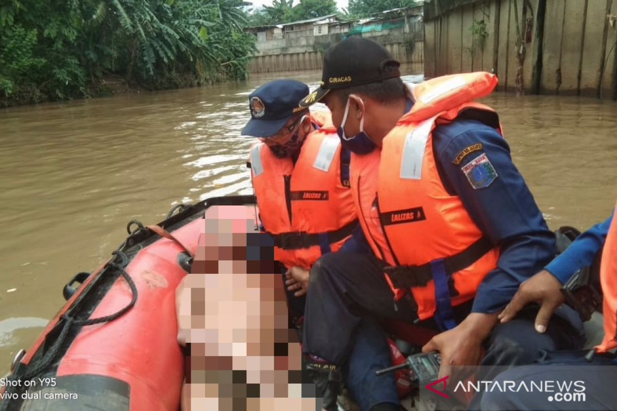 Bocah hanyut di Kali Angke Hulu ditemukan tak bernyawa