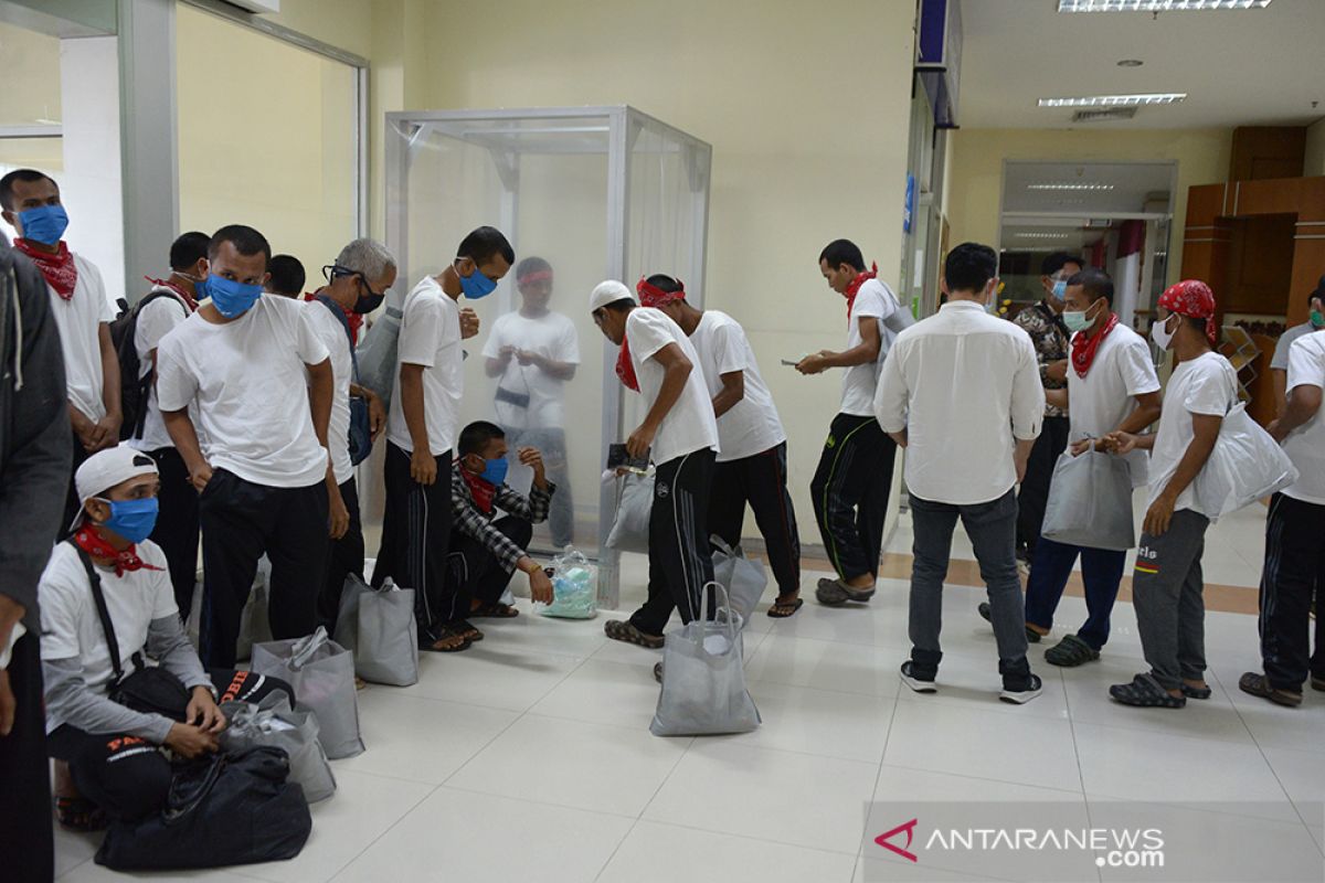 Kedatangan nelayan Aceh dari Thailand