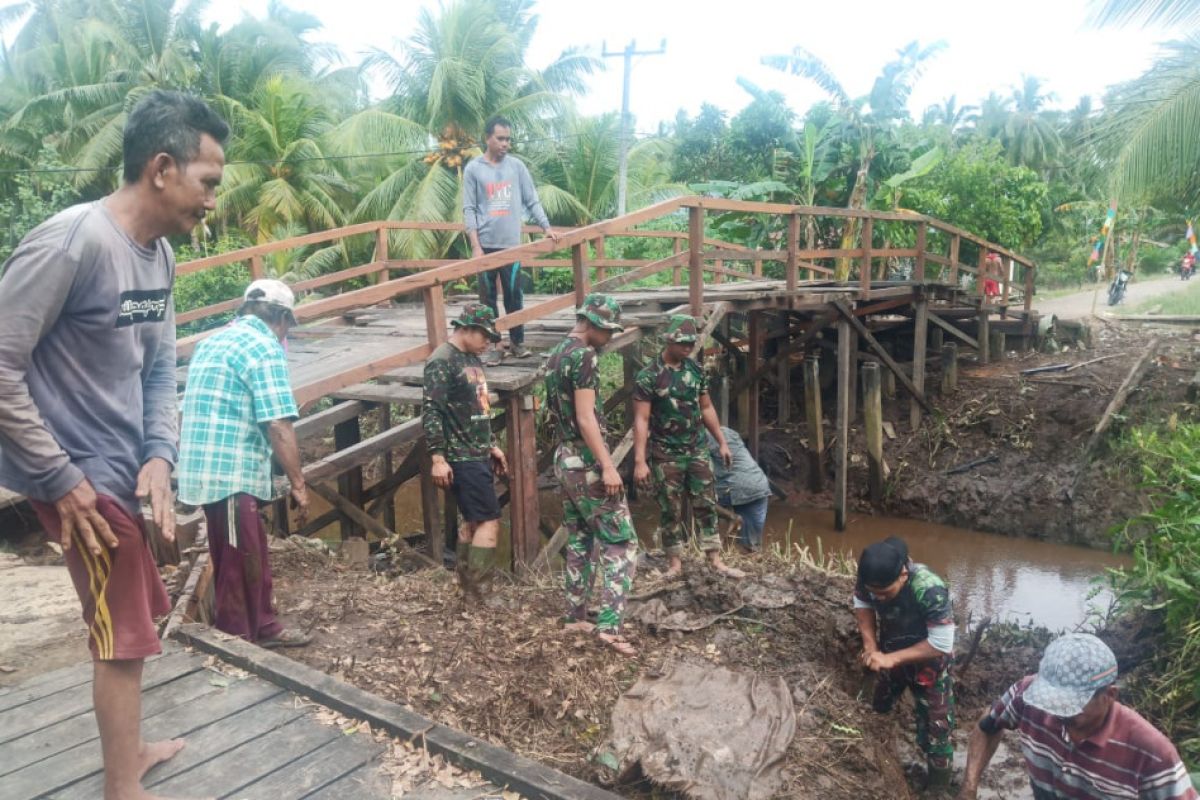 Faktor alam jadi kendala pembangunan fisik program TMMD