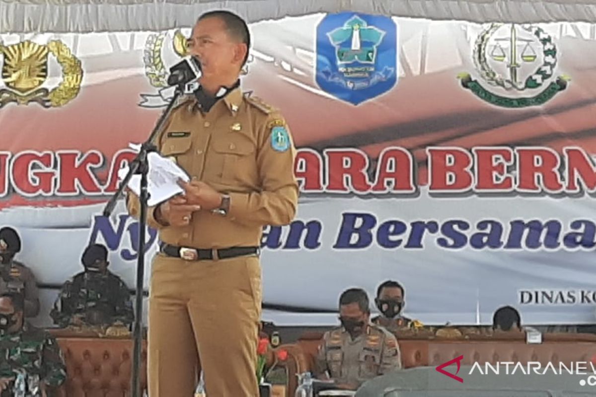 Bupati Bangka, Mulkan ajak masyarakat bersatu cegah COVID-19