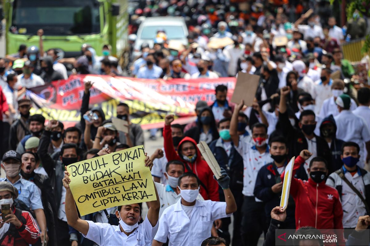 Polri hentikan izin menggelar unjuk rasa selama pandemi