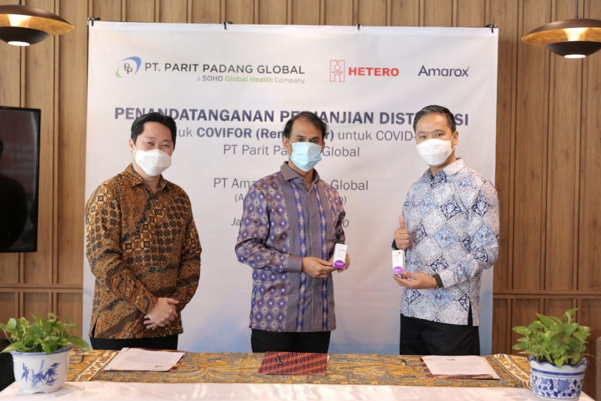 Parit Padang Global Siap Edarkan Obat COVID-19 COVIFOR