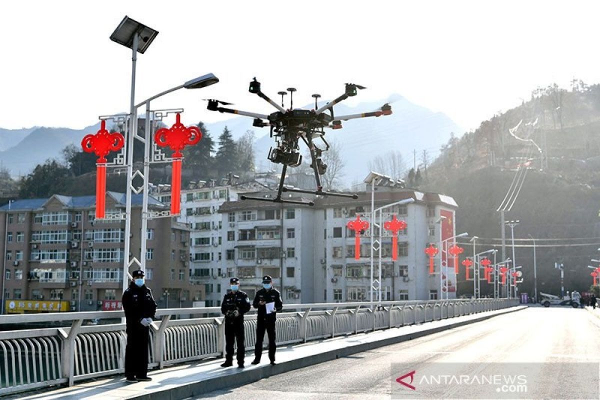 China kirim pesawat drone  ke pos pasukan garda terdepan Tibet