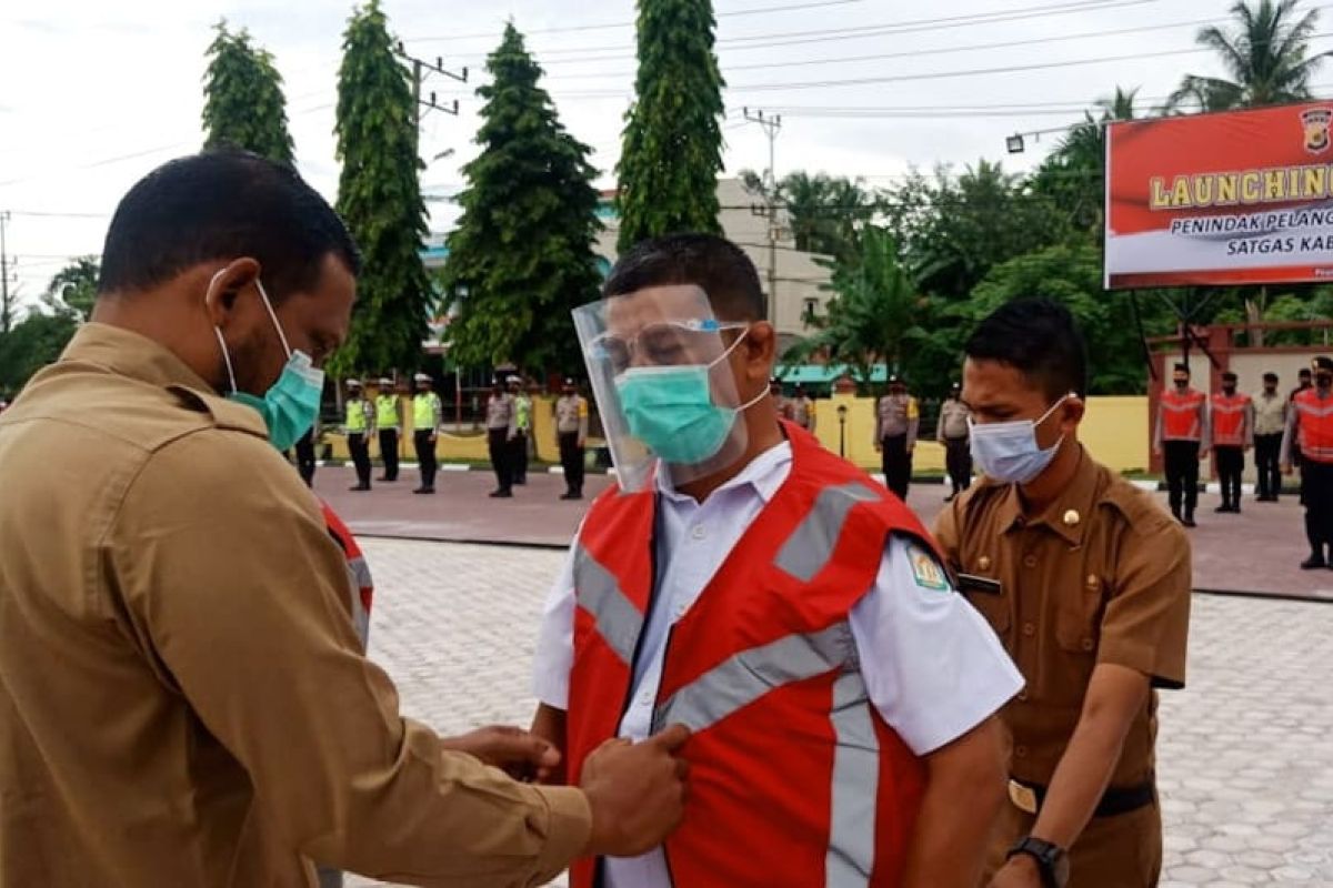 Tim Peucrok penindak protkes Aceh Timur dilepas, begini aksinya