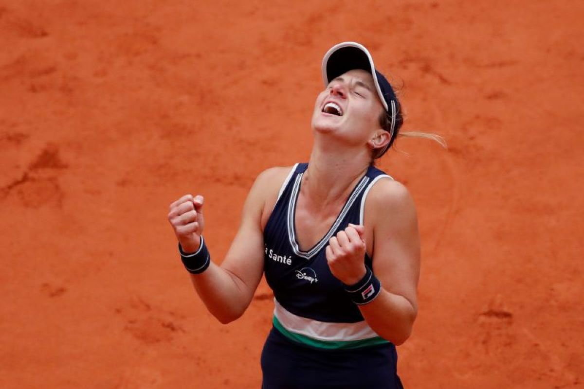 Podoroska rebut kursi semifinal French Open dari unggulan ketiga Svitolina