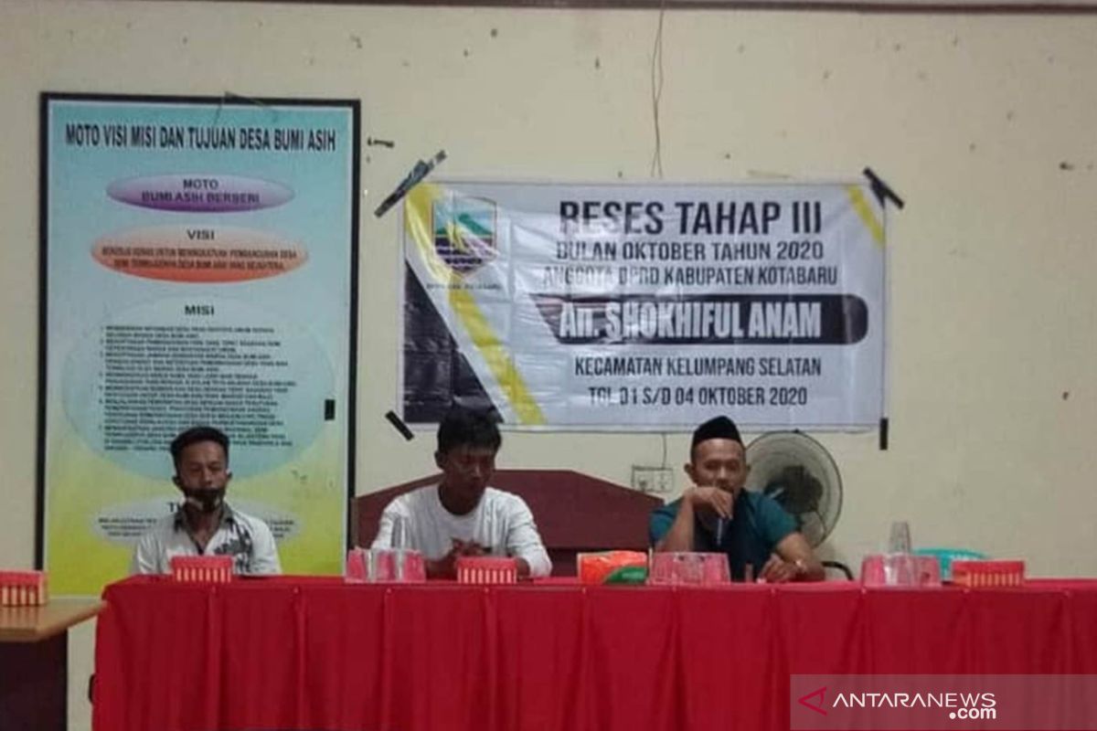 Legislator siap perjuangkan aspirasi warga Kelumpang Selatan