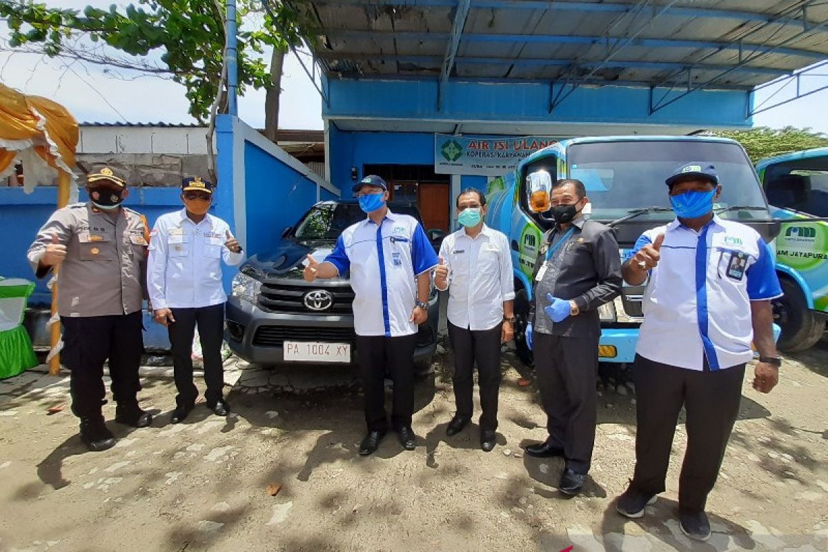 PDAM Jayapura bantu mobil dinas dukung operasional penertiban air