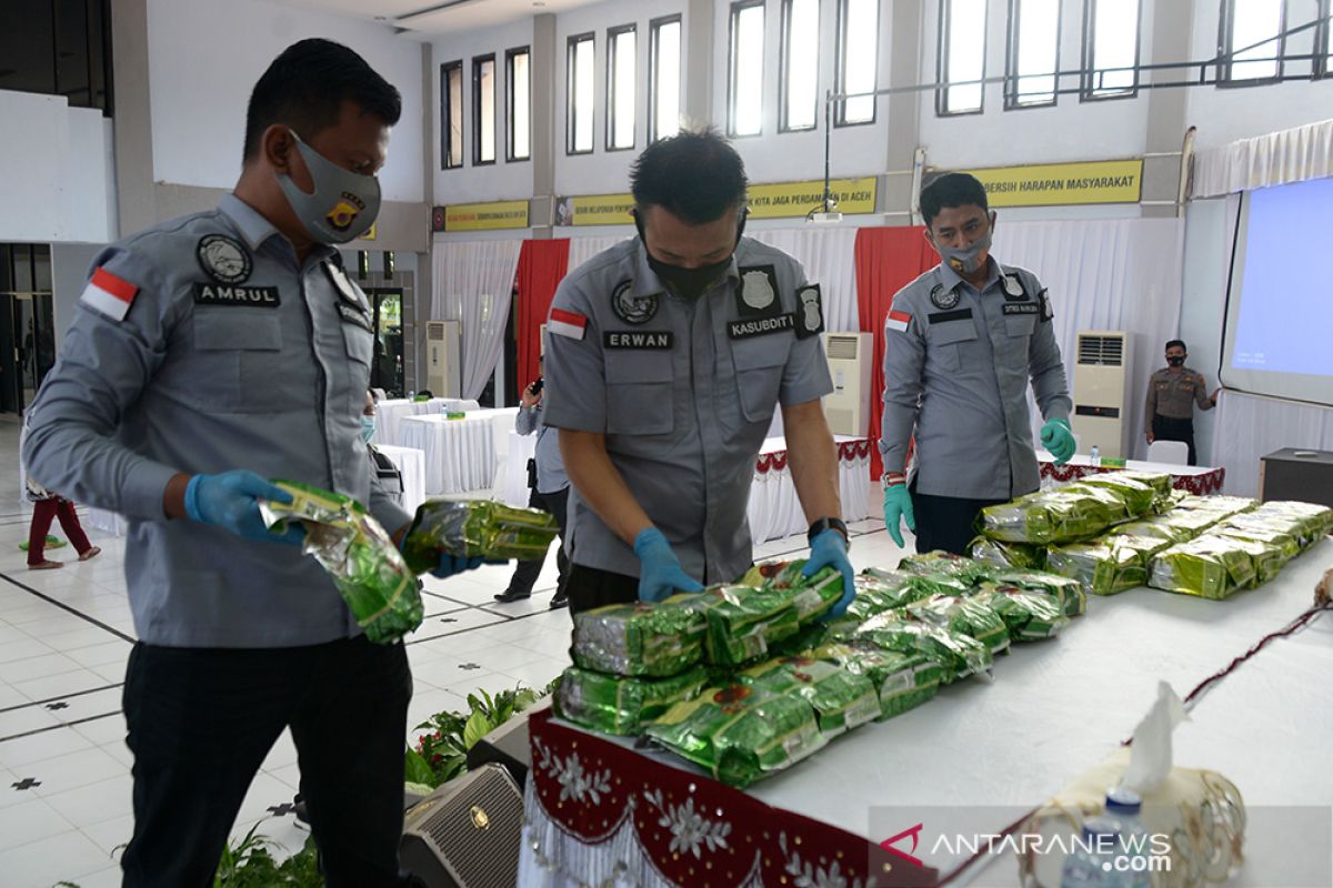 Gagalkan penyulundupan sabu-sabu dari Selat Malaka Aceh