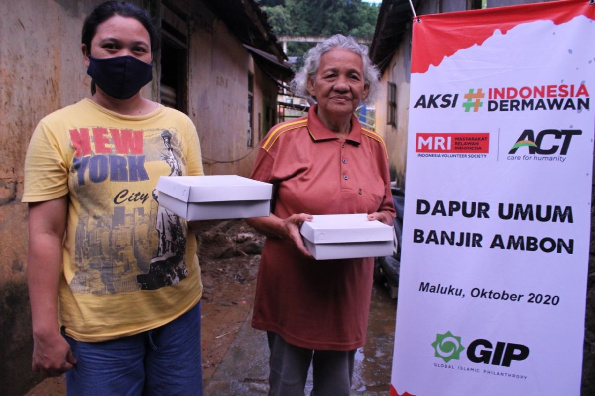 ACT-MRI Maluku dirikan dapur umum untuk korban banjir di Ambon