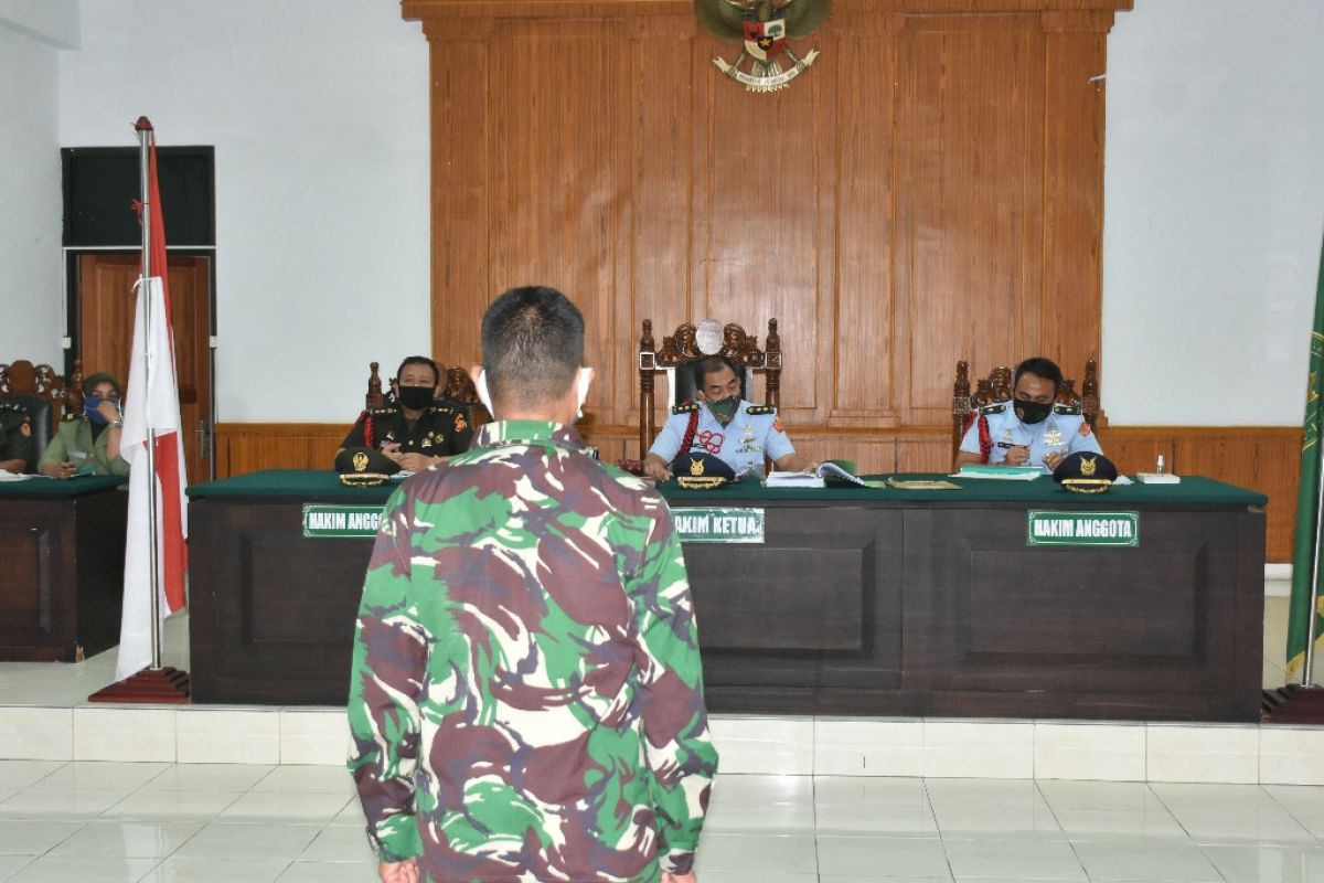 Oknum prajurit TNI mutilasi istri diadili di Pengadilan Militer Tinggi Medan