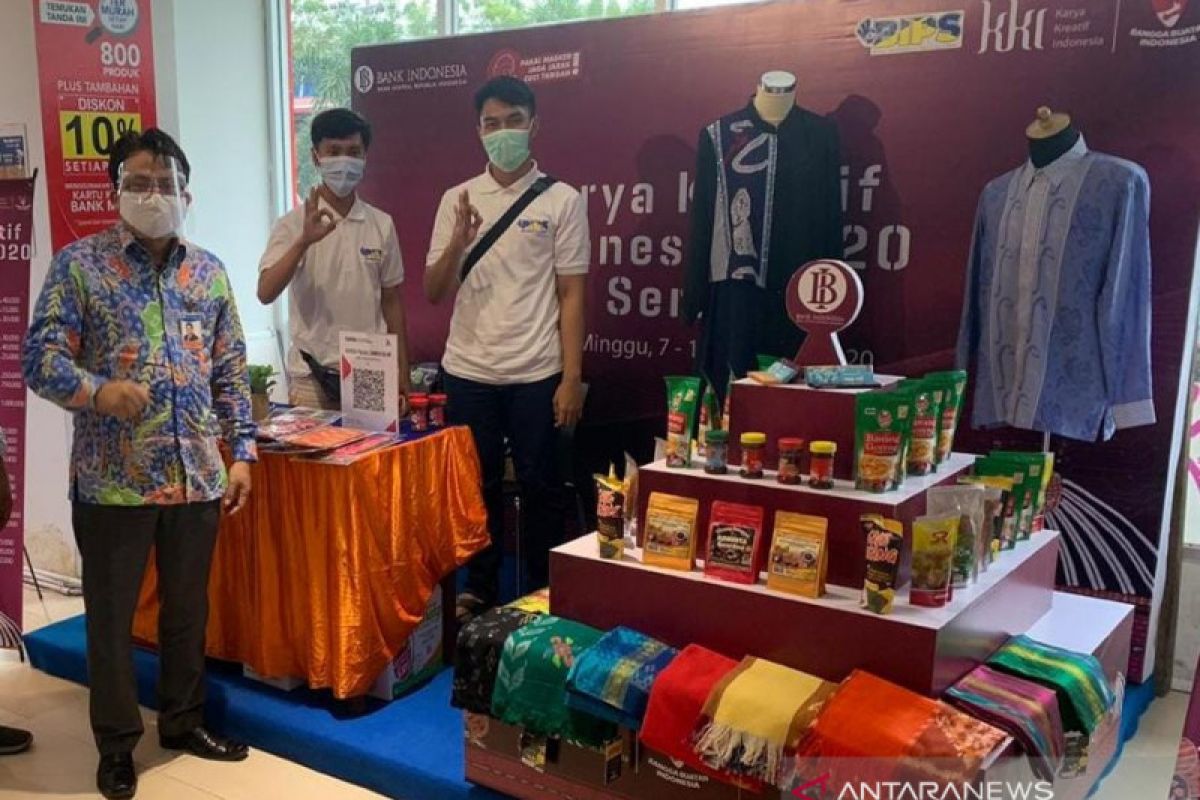 Produk UMKM binaan BI Sulteng ikuti pameran KKI seri 2