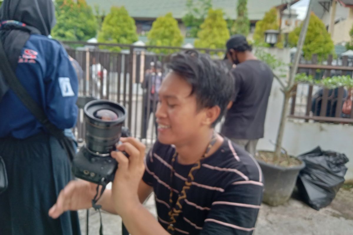 Dua wartawan di Tarakan cedera saat liputan demo omnibus law