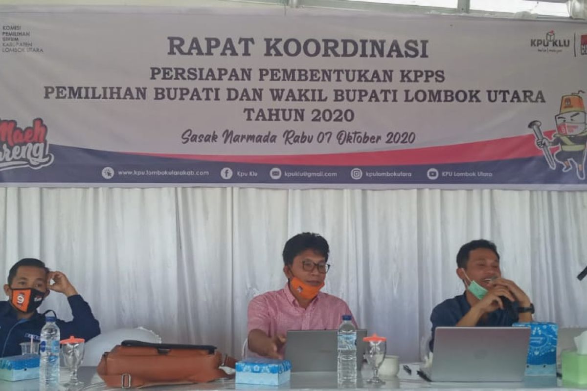 KPU Lombok Utara rekrut 5.166 anggota KPPS