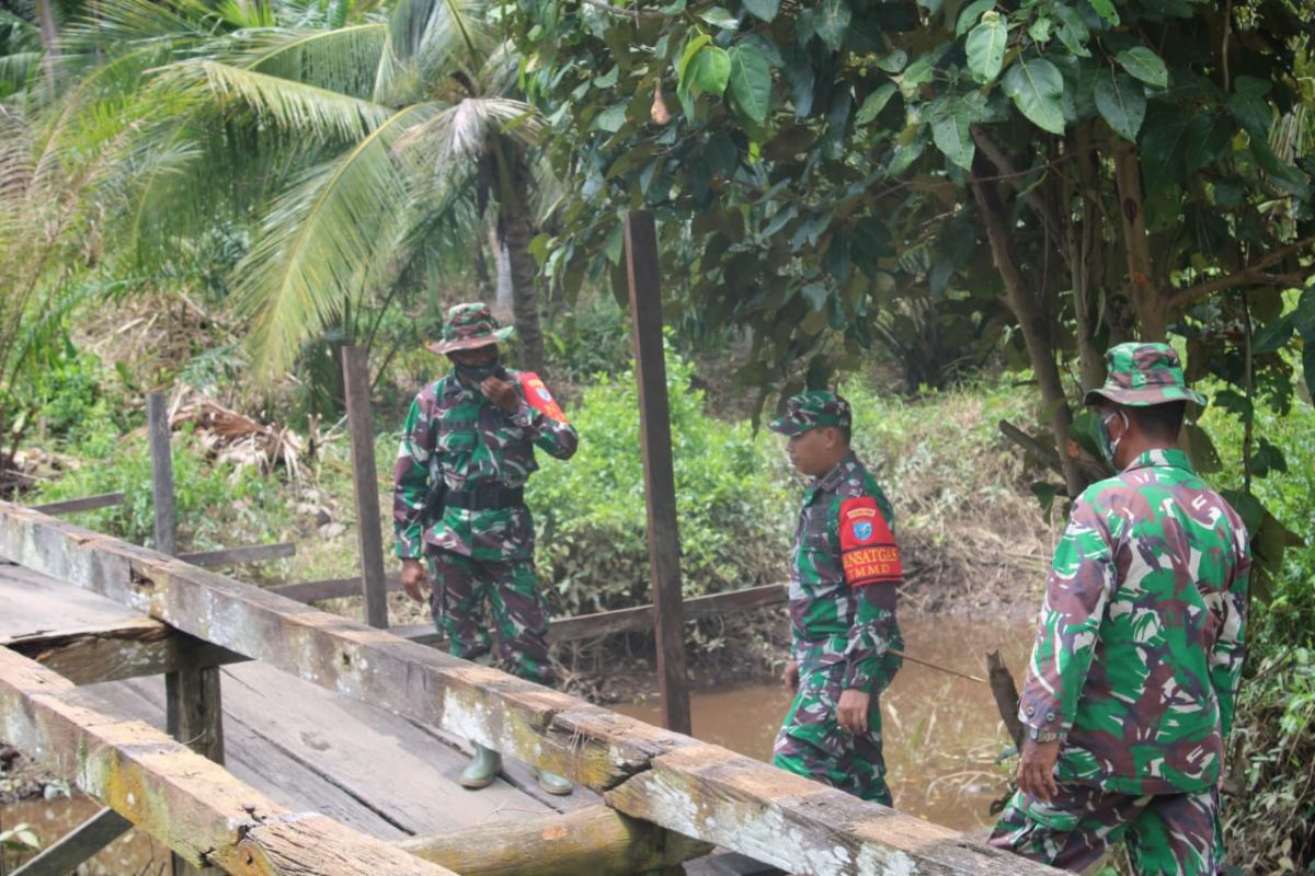 16 hari berjalan, Dansatgas kembali cek langsung lokasi kegiatan TMMD