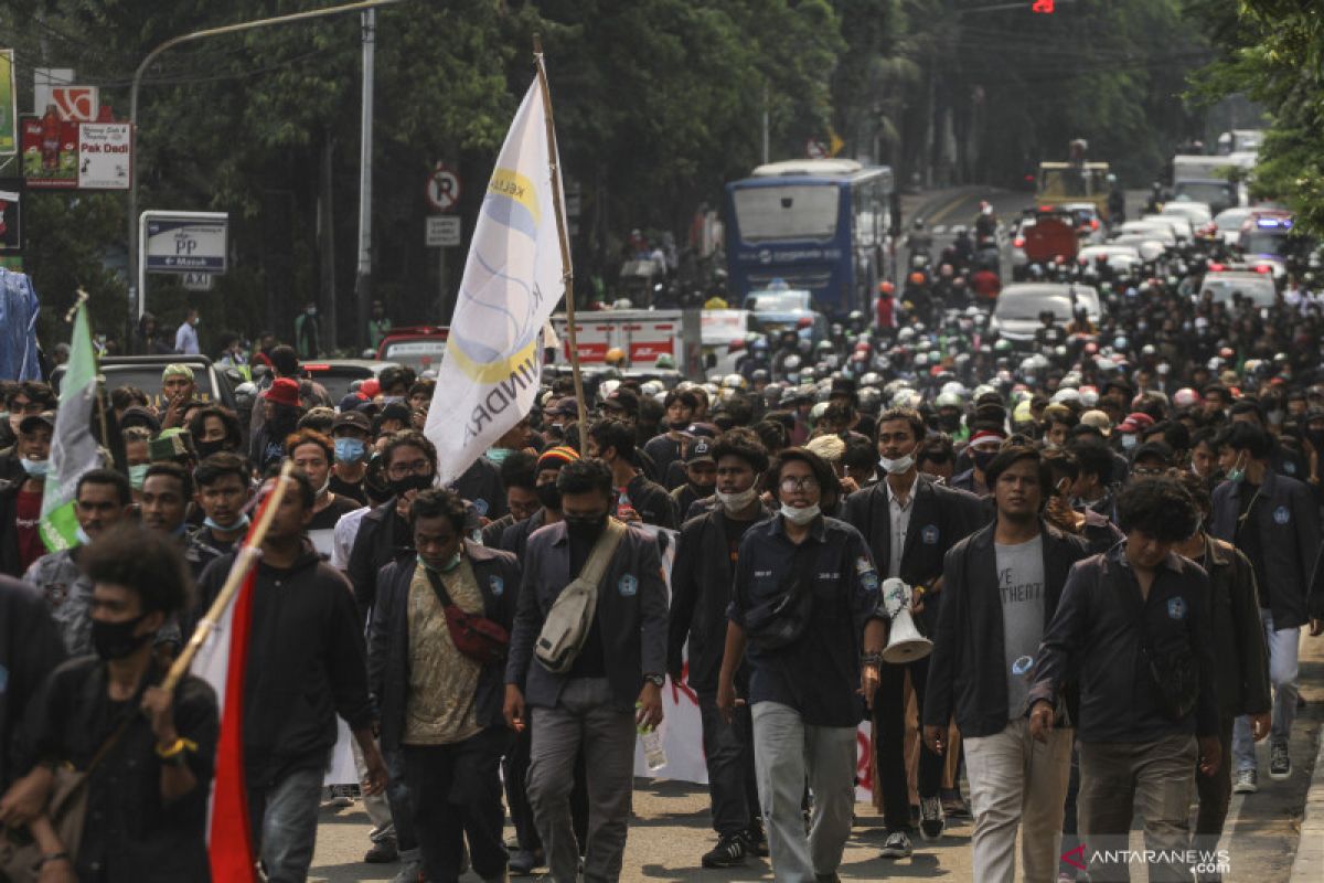 Jakarta Police's 9,346 personnel to safeguard against new law protests