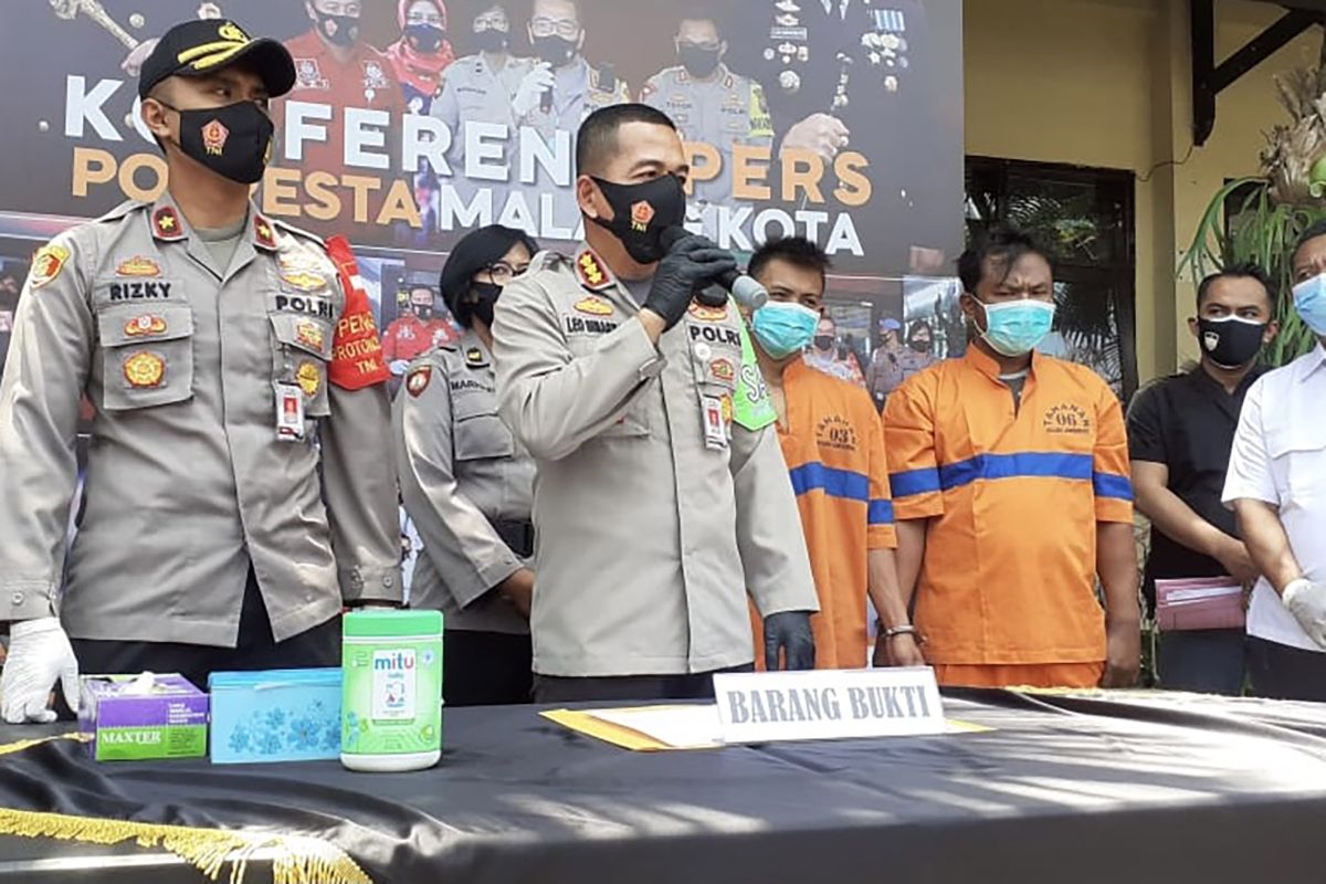 Polisi ringkus penadah dan residivis curanmor di Kota Malang