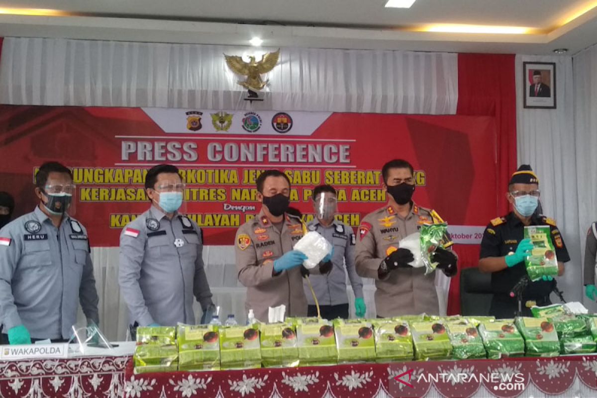 Meth smuggler shot down by Aceh Police for resisting arrest