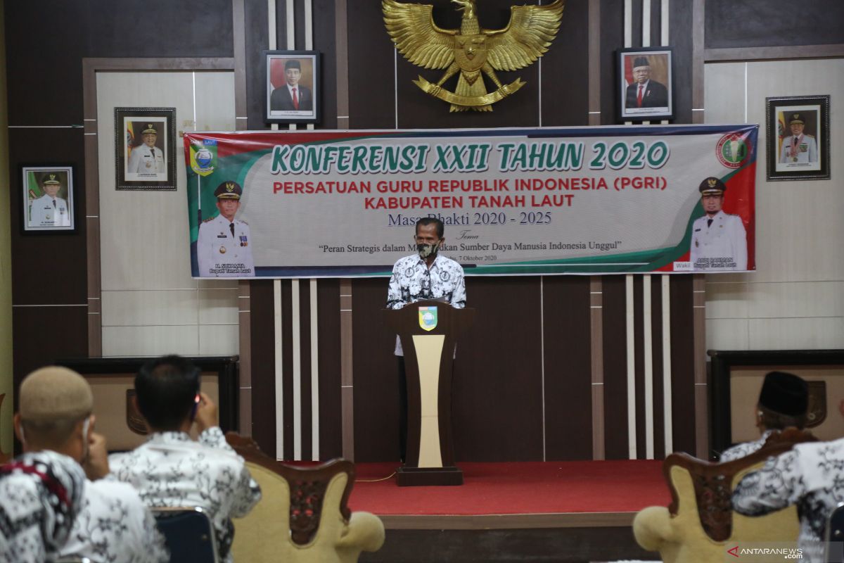 Bupati : Konferensi PGRI XXII memotivasi peningkatan mutu pendidikan