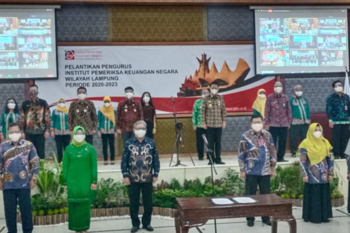 Hari Wiwoho jabat Ketua Institut Pemeriksa Keuangan Negara Lampung