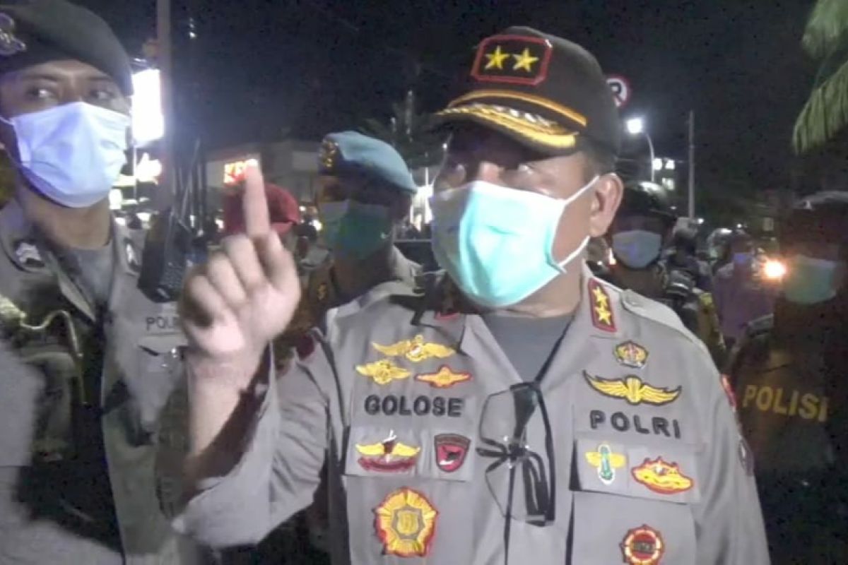 Kapolda Bali: tak ada penangkapan dalam demo 