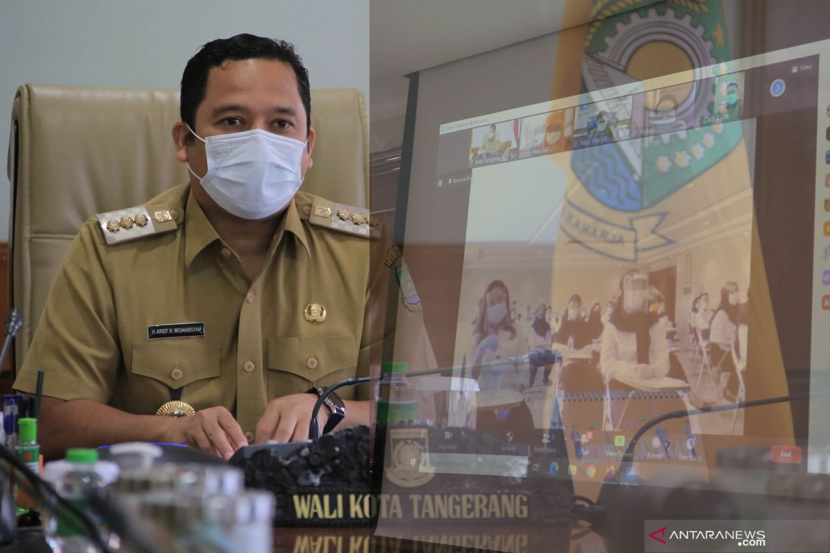 Wali Kota Tangerang harapkan penyampaian aspirasi kondusif dan menjaga prokes