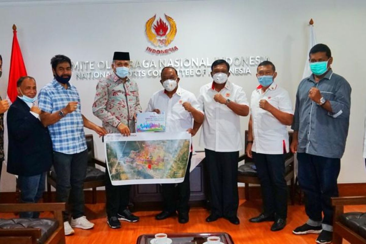 Plt Gubernur Aceh gelar pertemuan dengan Ketum KONI bahas PON