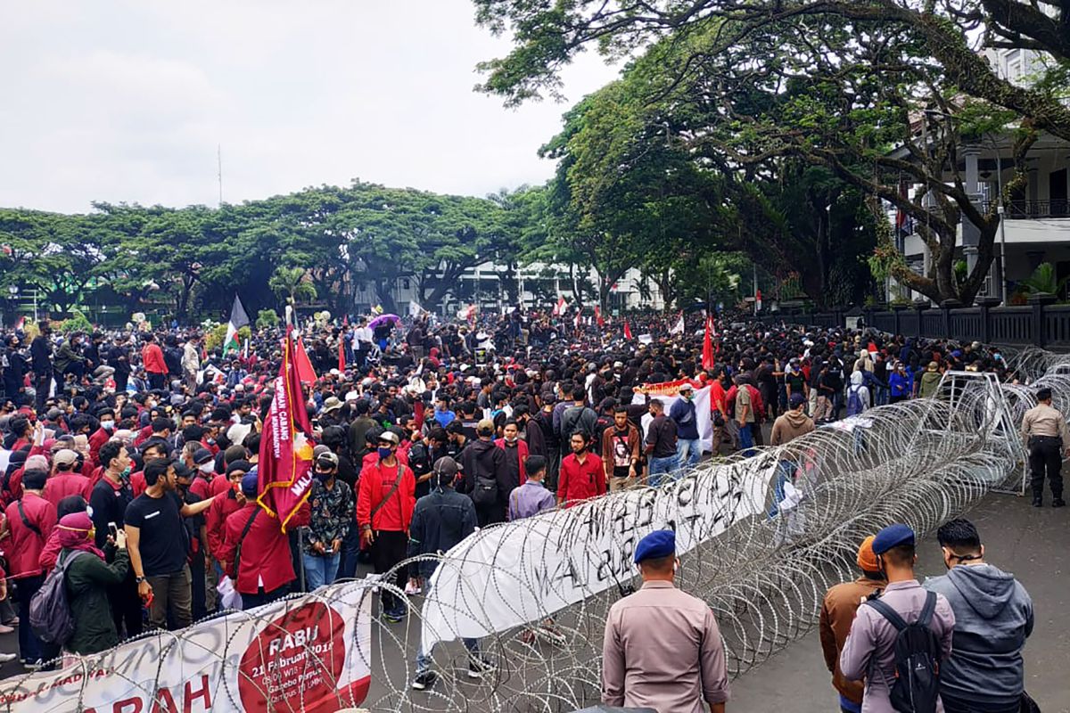Satgas COVID: Unjuk rasa di Kota Malang berpotensi sebarkan COVID-19