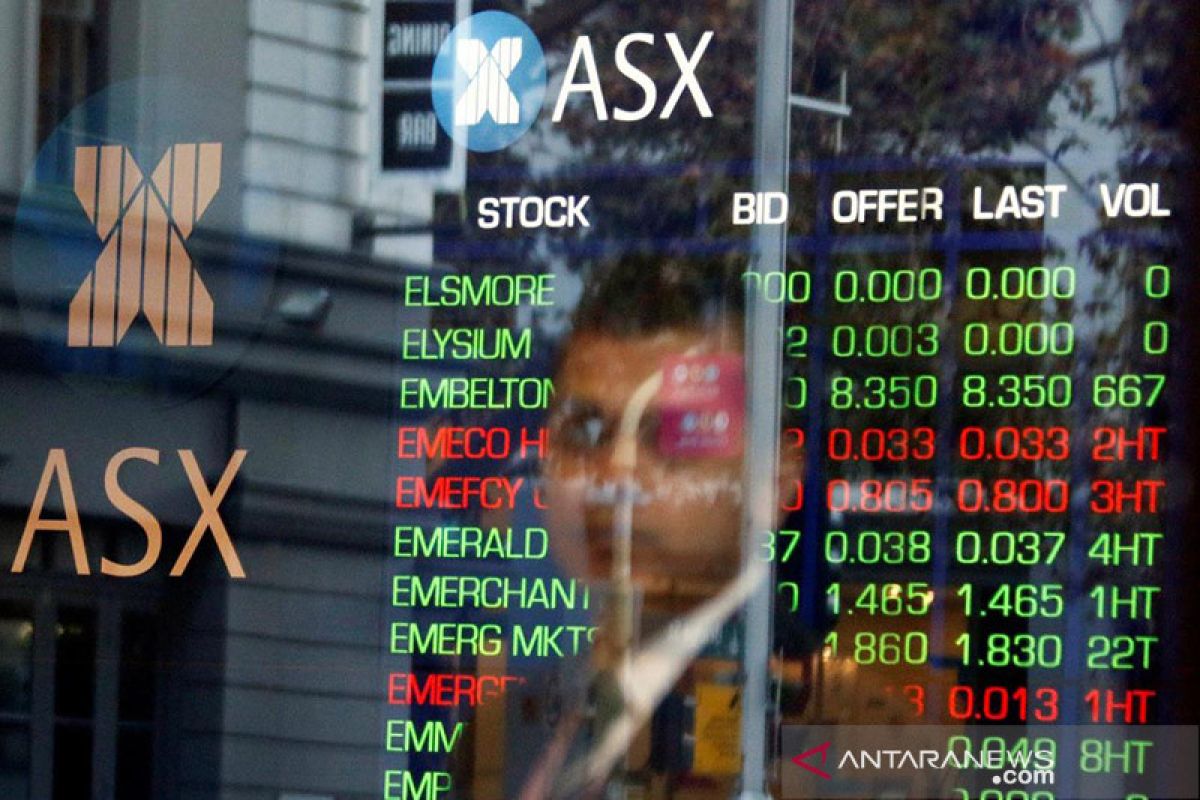 Saham Australia berakhir lebih rendah, catat penurunan mingguan kedua