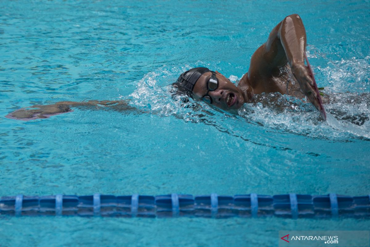 Pelatnas renang proyeksi Olimpiade Tokyo fokus latihan fisik