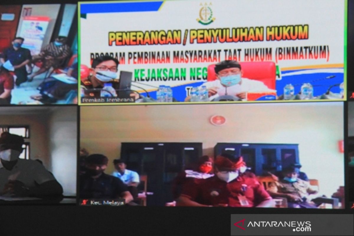 Pemkab Jembrana dan kejaksaan kerja sama penyuluhan hukum