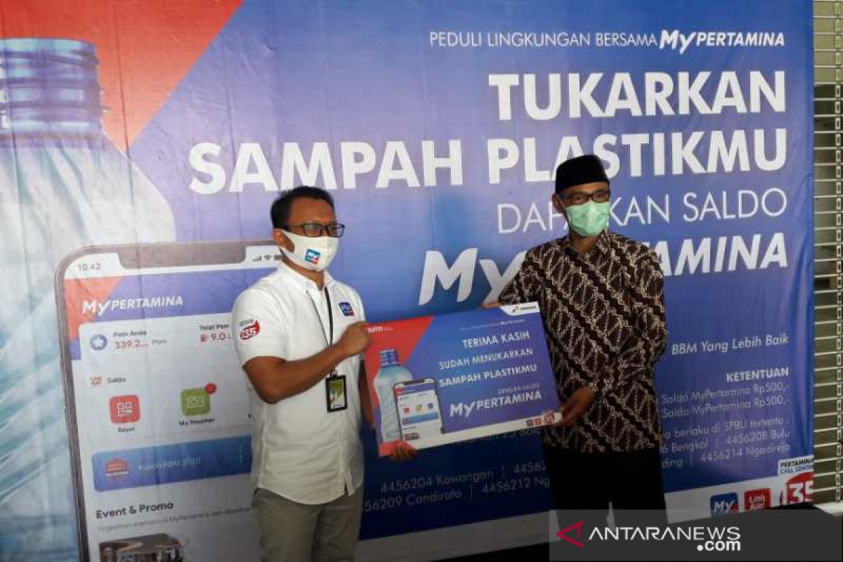 Wujudkan lingkungan bersih, Pertamina tukar sampah plastik dengan BBM