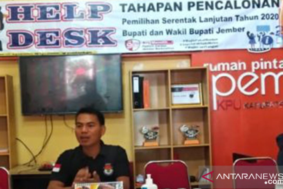 KPU Jember coret peserta pilkada tidak laporkan sumbangan kampanye