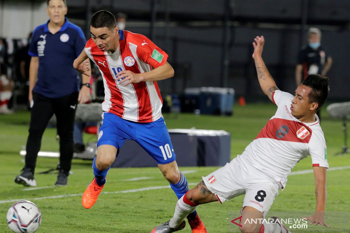 Dua pemain Peru positif terinfeksi COVID-19 jelang laga kontra Brazil
