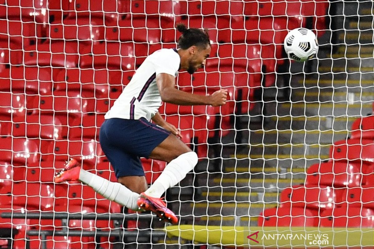 Pelatih timnas Inggris sebut Gol debut Inggris buat Calvert-Lewin naik kelas