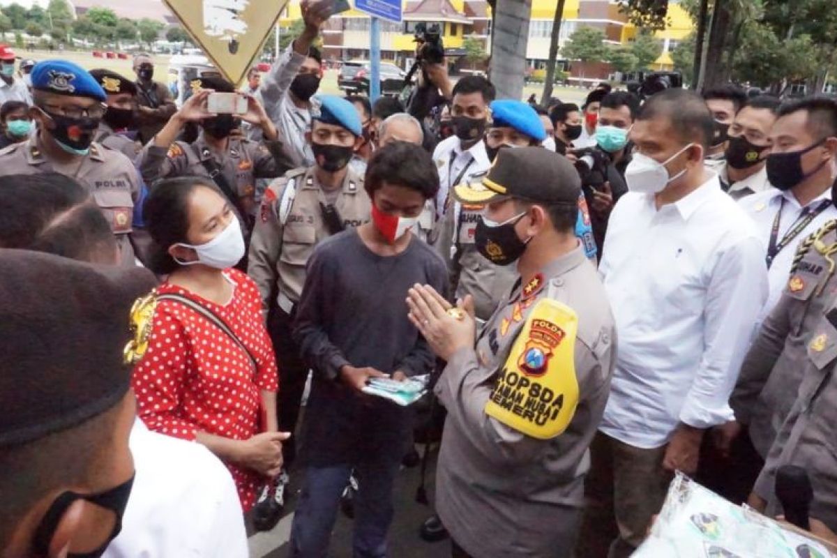 Kapolda imbau buruh tak anarkis saat unjuk rasa menolak UU Cipta Kerja