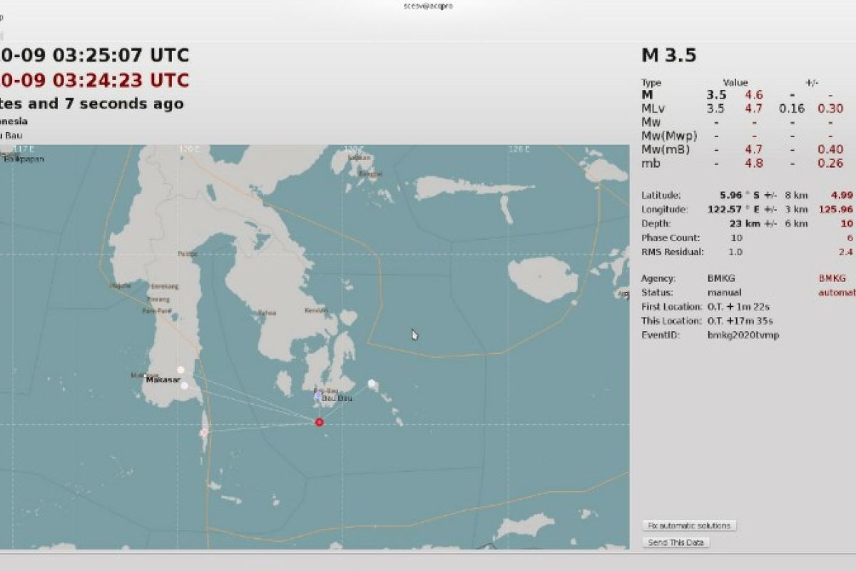 Earthquake of magnitude 5.4 rattles Buton, South Buton districts