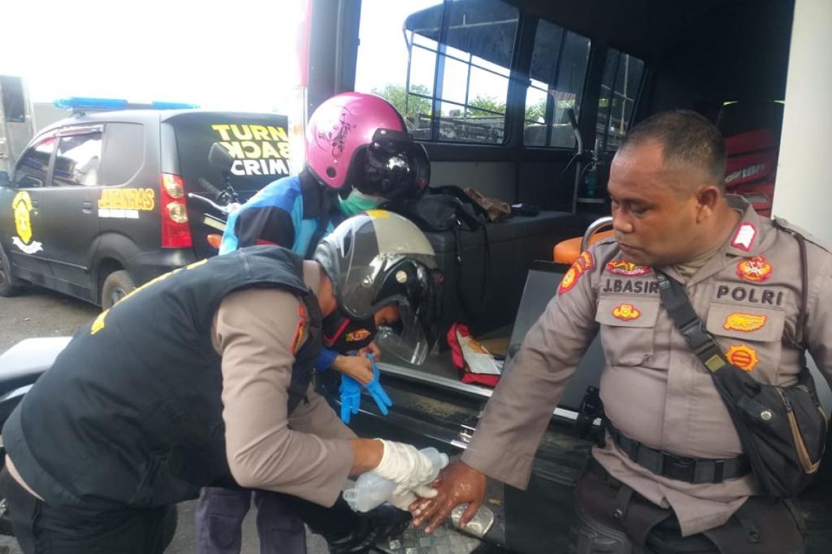 Polda : 14 korban luka akibat demo di Ternate