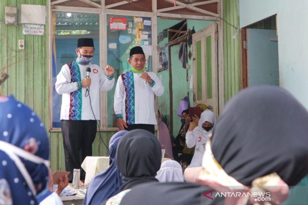 Ibnu-Arifin kampanye di Sungai Andai, beberkan rencana bangun jembatan