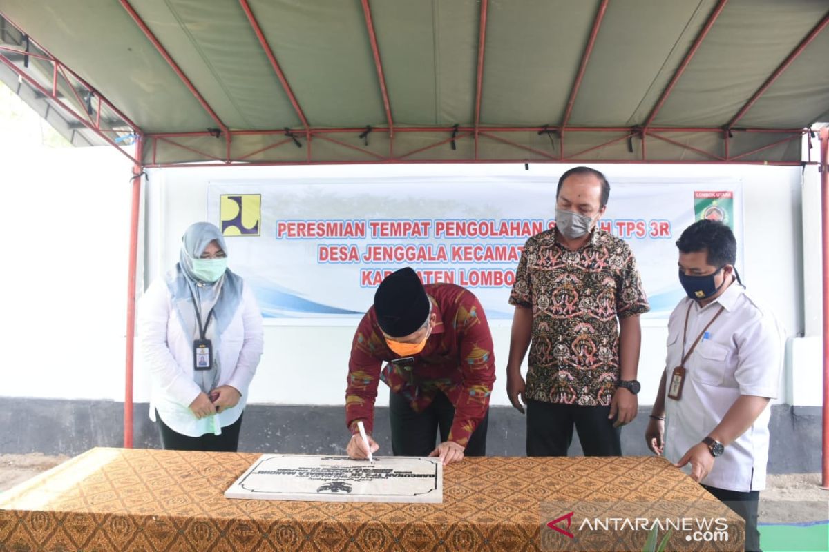 Kementerian PUPR membangun dua TPS3R di Lombok Utara