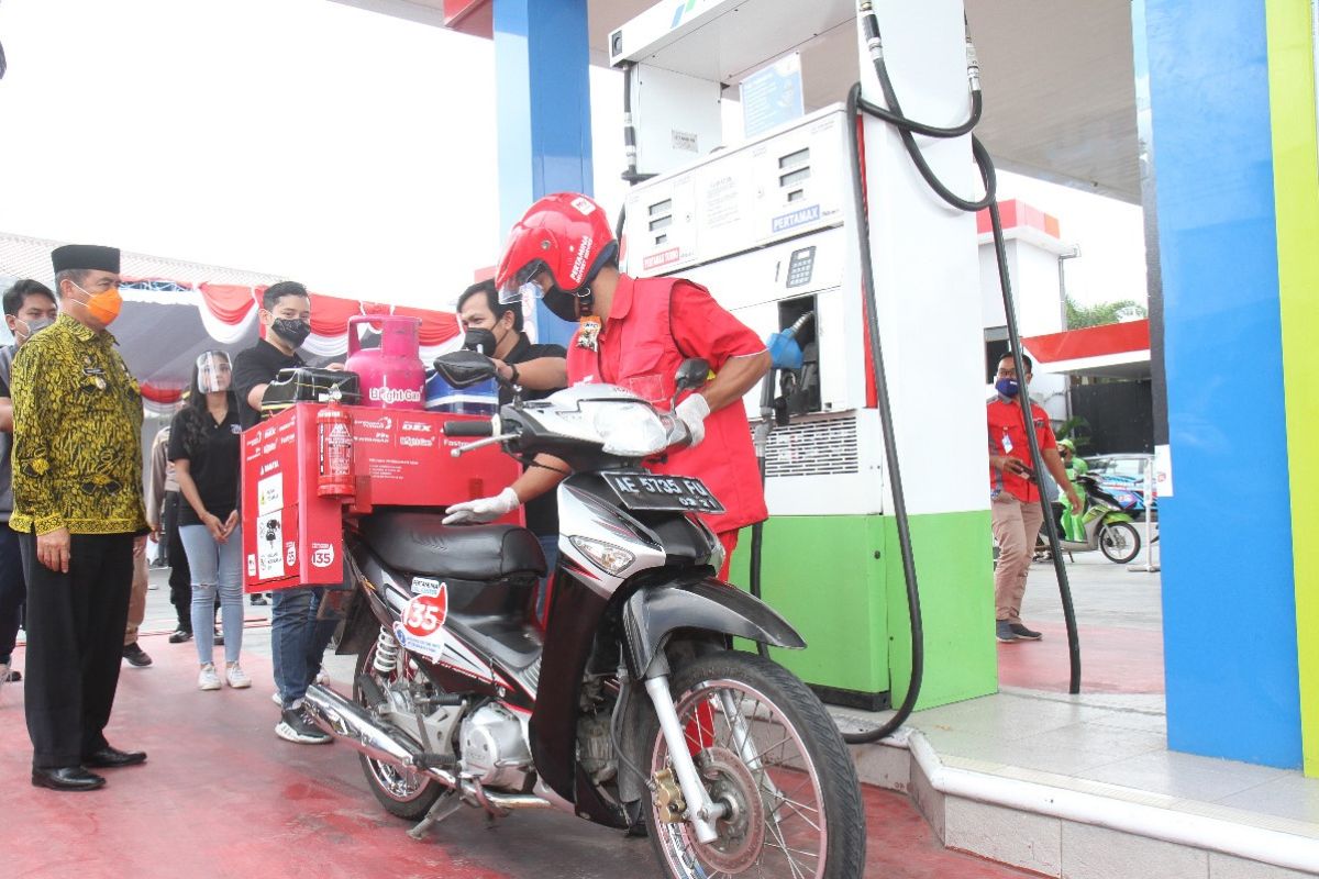 Pertamina luncurkan layanan pengantaran BBM dan elpiji di Kediri