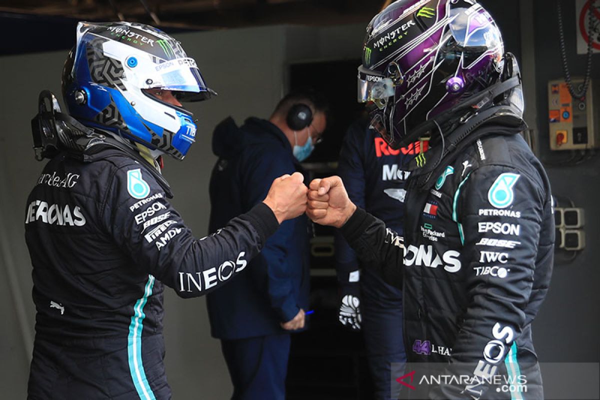 Bottas kalahkan Hamilton untuk rebut pole position GP Eifel