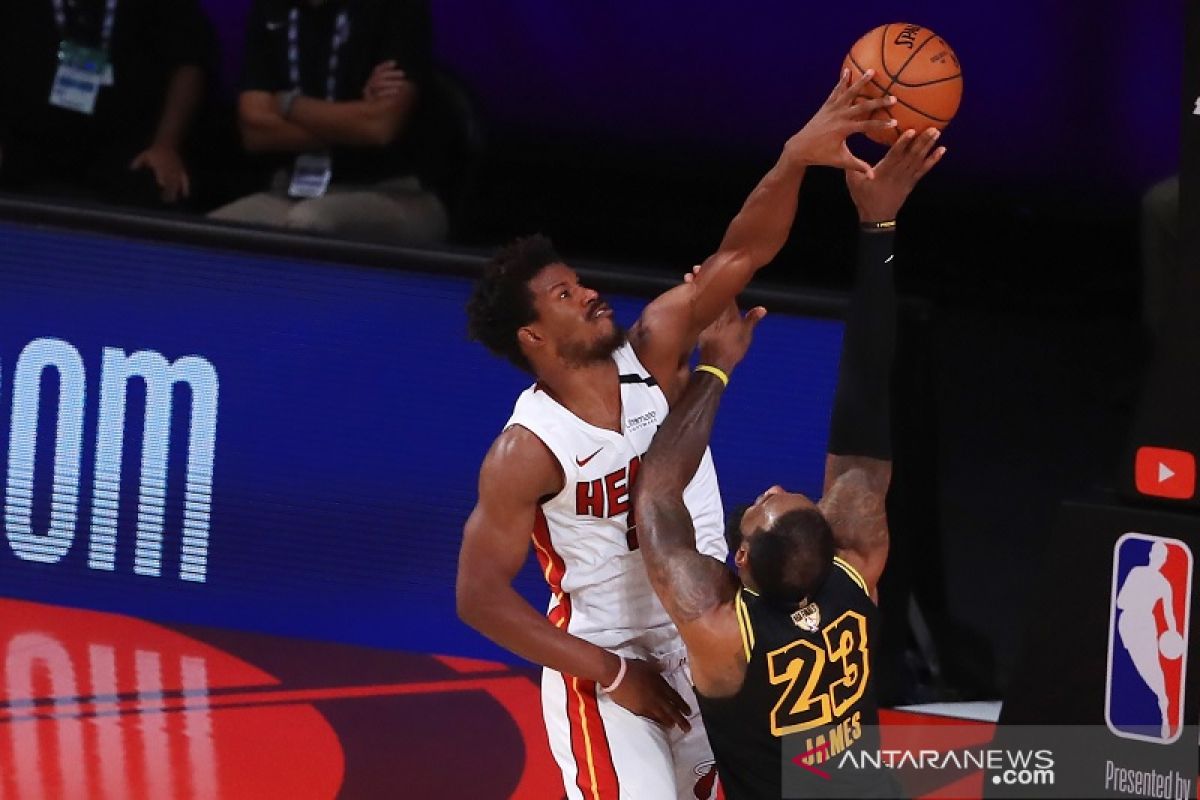 Heat paksa gim keenam final dimainkan usai atasi Lakers 111-108