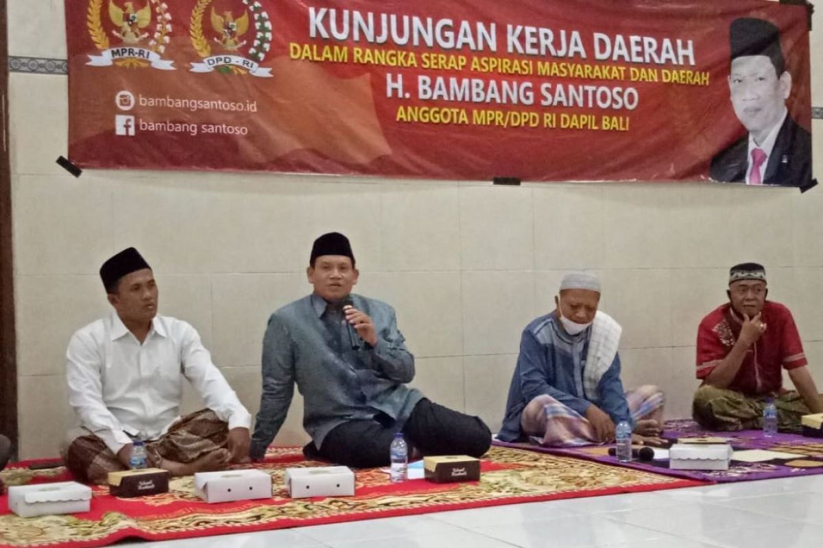 Anggota DPD Bambang Santoso dukung perluasan TPQ Al-Hidayah Gatsu-Denpasar