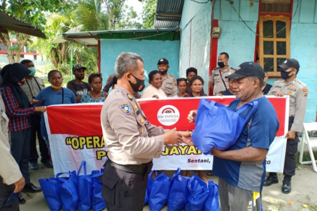 Polisi ajak warga Sentani Timur dukung dan sukseskan PON XX