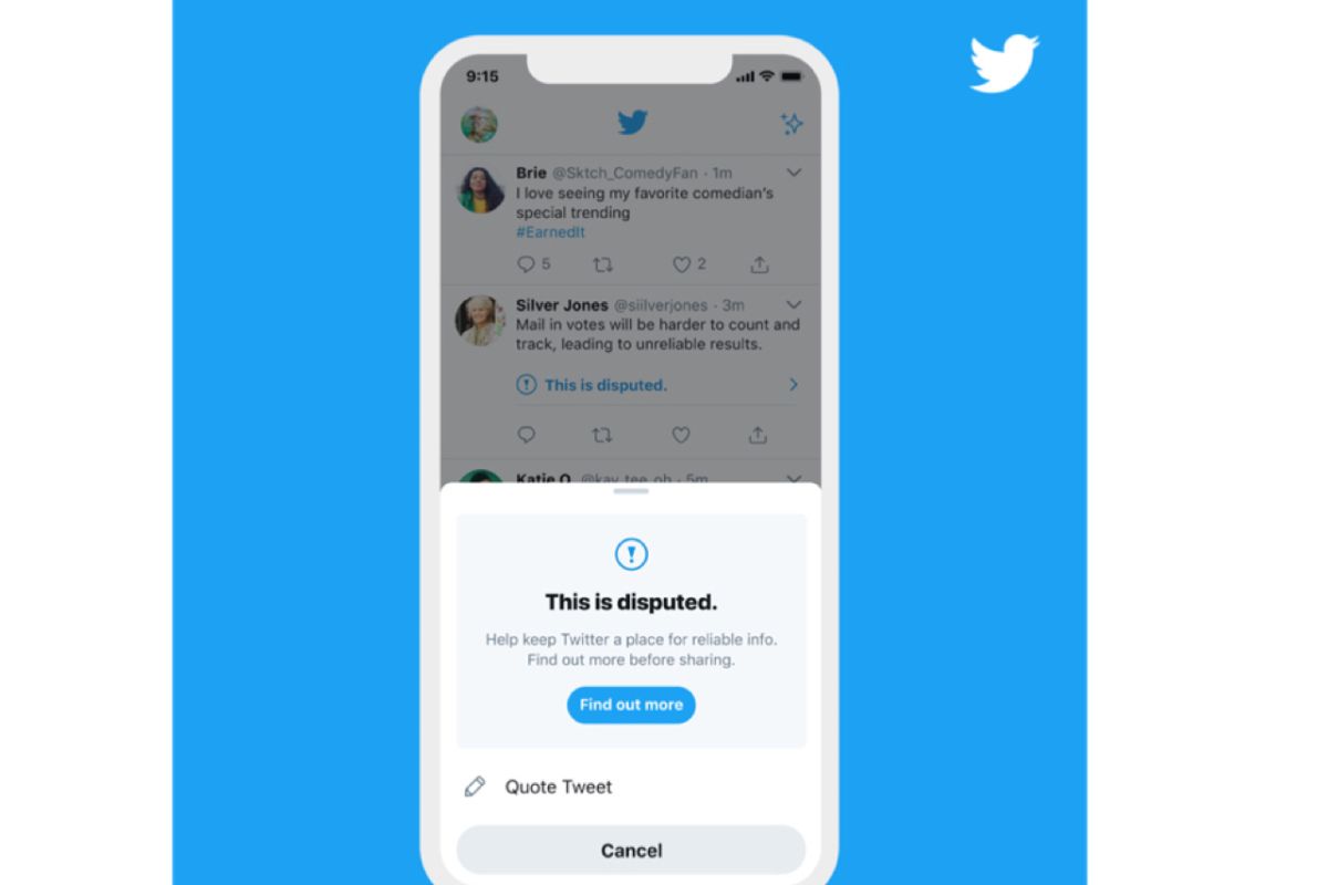 Twitter akan hapus cuitan yang ganggu pemilu AS