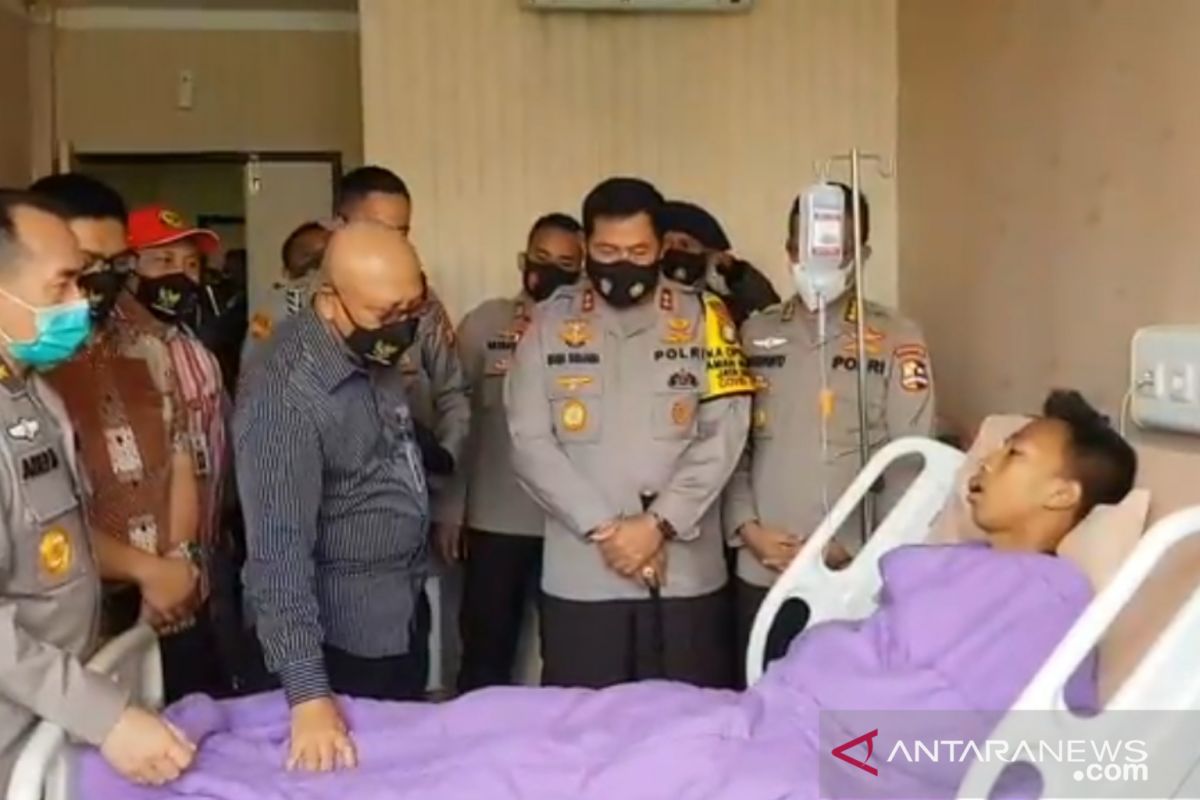 RS Polri rawat 30 aparat terluka dalam aksi massa tolak UU Cipta Kerja