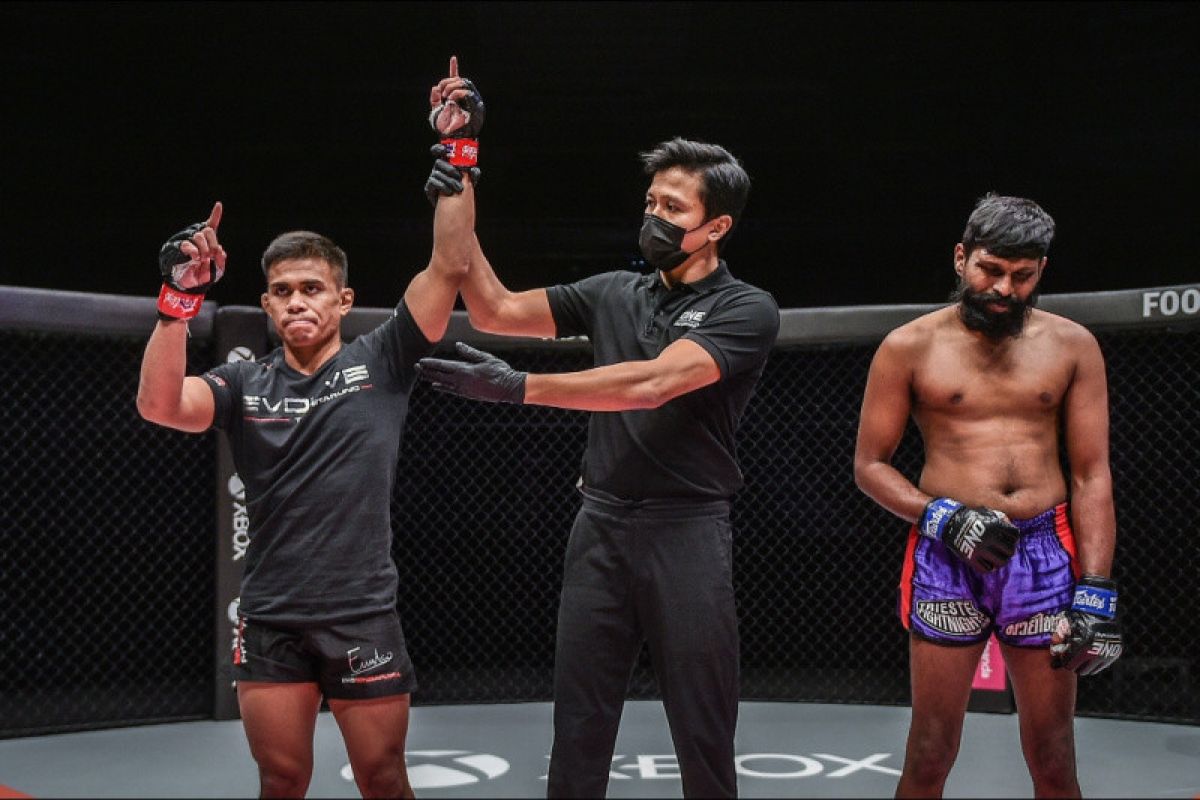 Eko Roni Saputra kembali dapat kepercayaan turun di ONE Championship