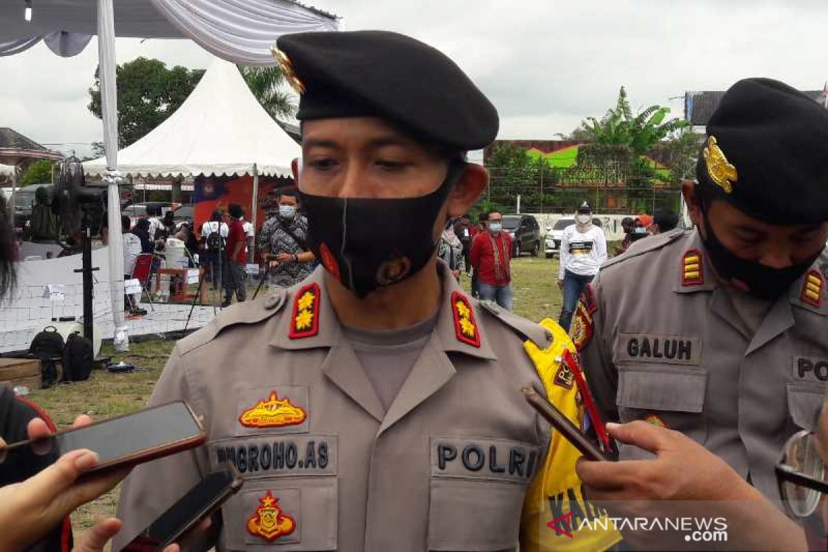 Polisi tangkap 149 peserta unjuk rasa anarkis di Magelang